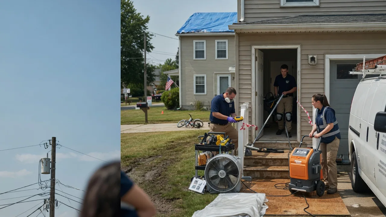 Water Damage Repair in Lawndale, IL near me